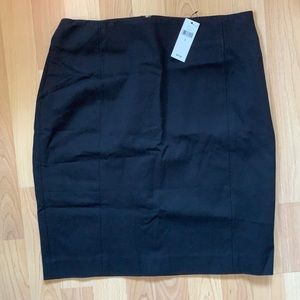 NWT Banana Republic black skirt
